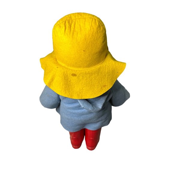Vintage Paddington the Bear with red boots and yellow hat - Picture 2 of 10